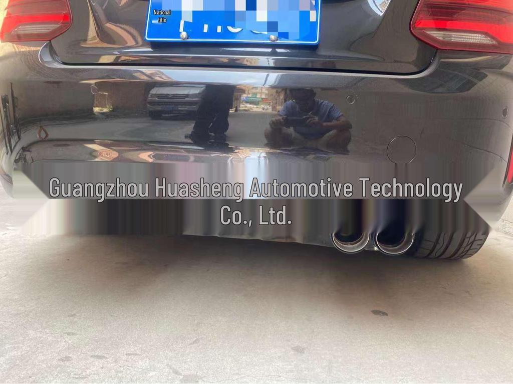 BMW M2 MP Style Carbon Fiber Rear Diffuser F87 Replacement - Real Carbon Fiber Lip