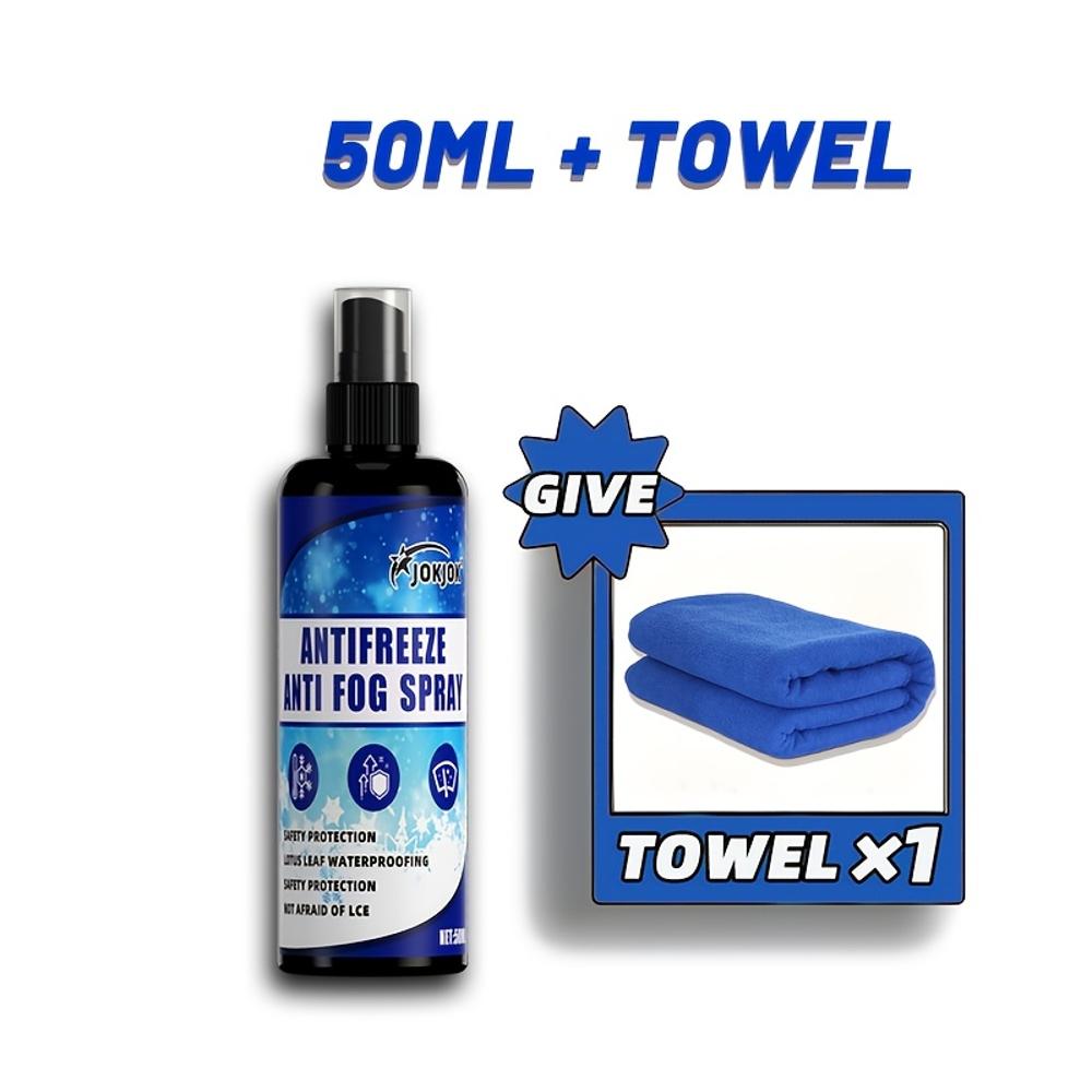 

JOKJOK Winter Anti-Fog & De-Icer Spray - Upgraded Formula Smoke-Free Fast-Acting Frost Protection & Long-Lasting Anti-Fog Suitab