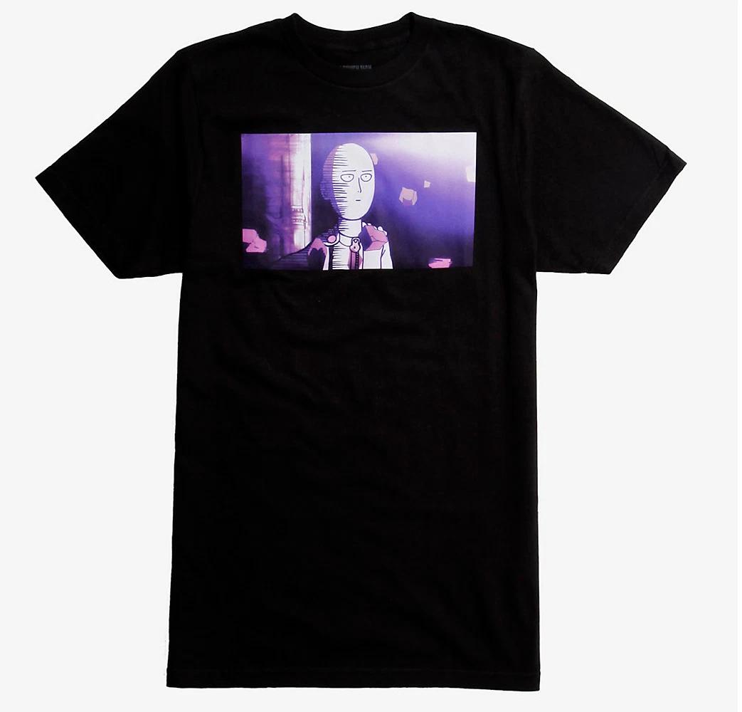 

ANIME One Punch Man OK 100% Cotton T-shirt Mens Tees Top NWT 100% Authentic & Official L