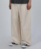 VERYVAIN Linen Tex Wide Banding Pants (Cream)
