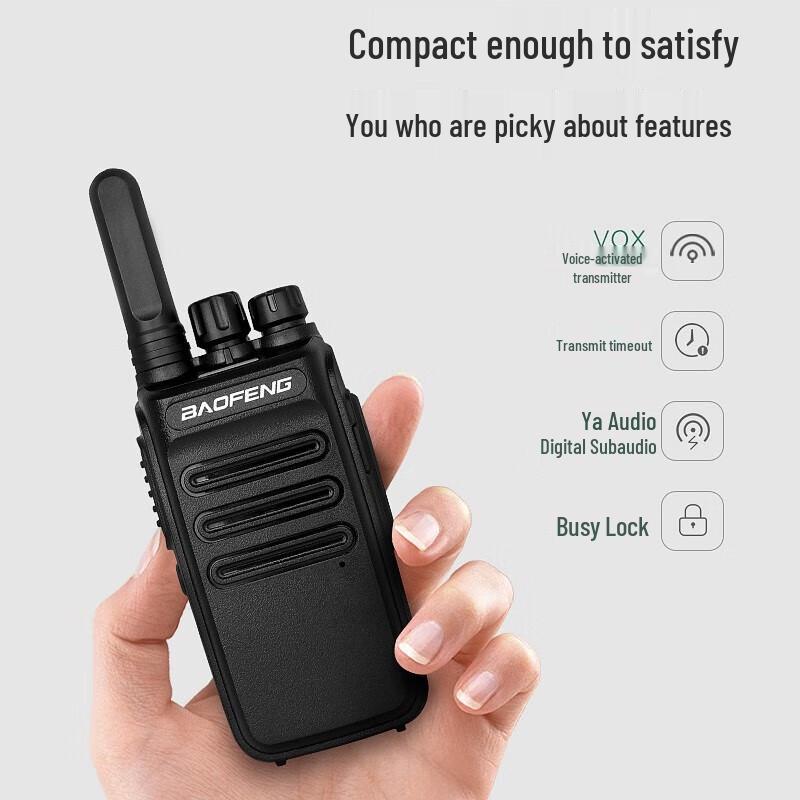 Baofeng BF-V110 High Power Walkie-Talkie Dual Pack (CN version)