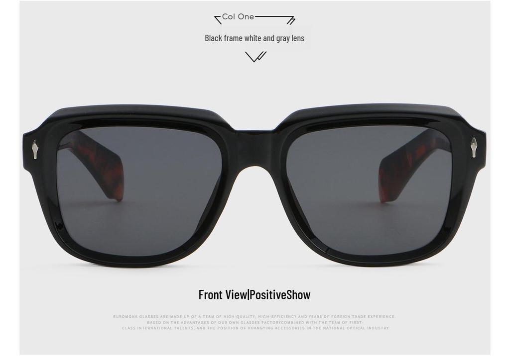 2026 Unisex High-End Sunglasses: Women's Big Face Slimming & Men's Driving Sun Protection