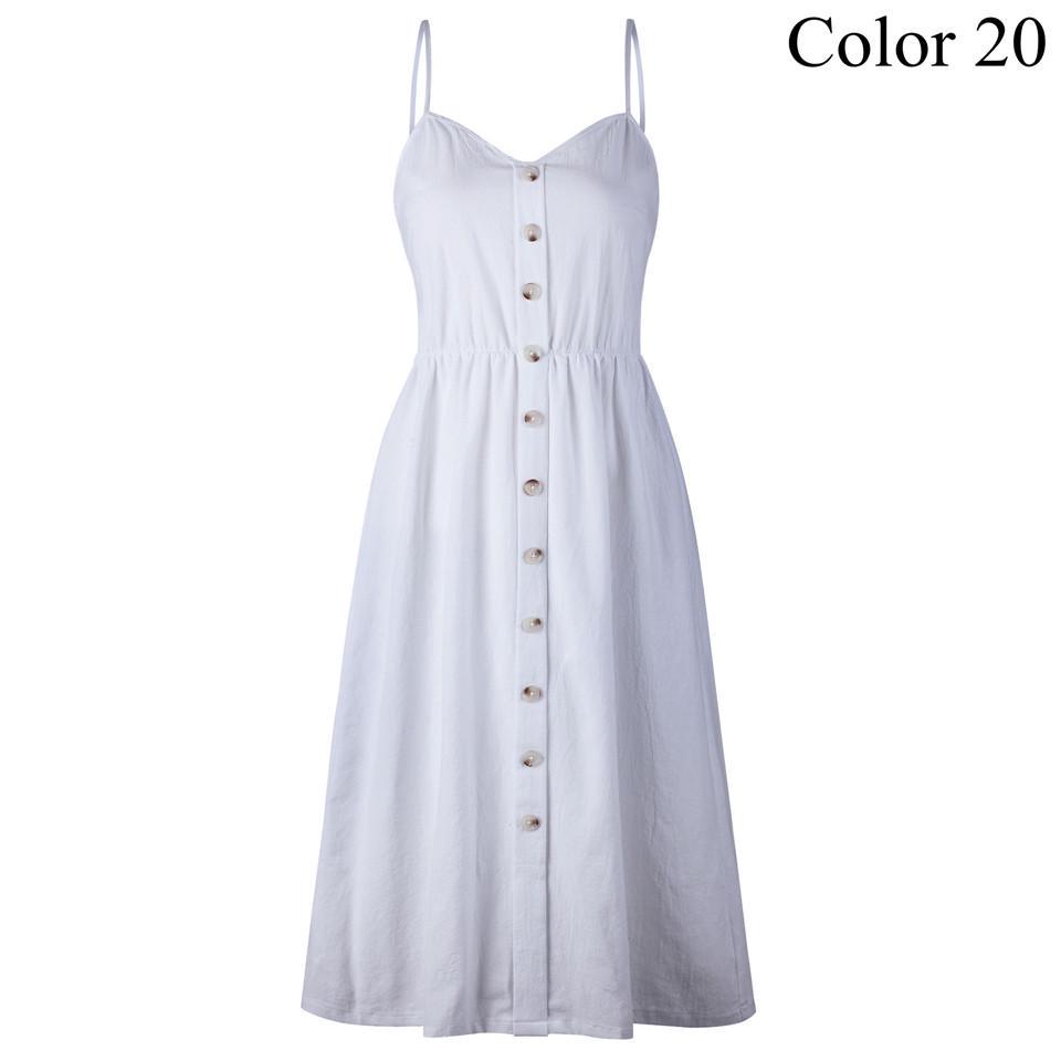 Rochie de plajă de vară florală, sexy, cu decolteu în V, fără spate, rochii midi de petrecere în ananas cu nasturi în dungi