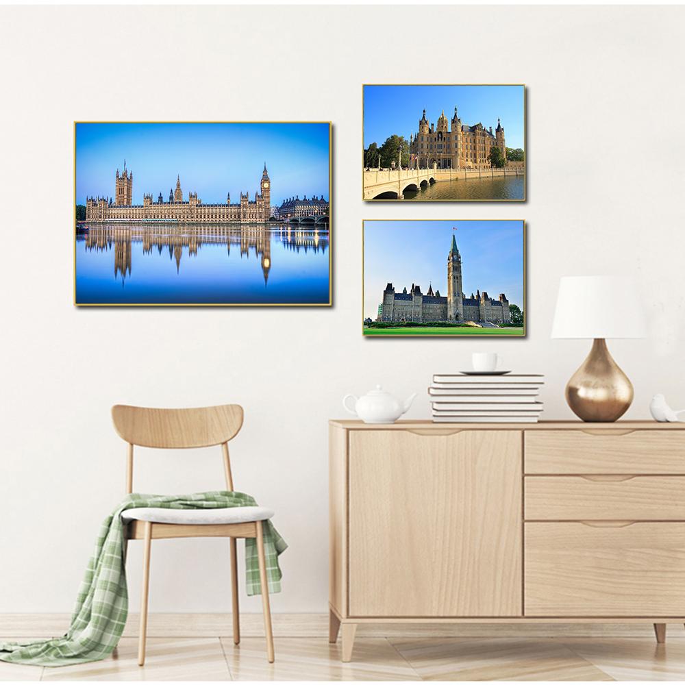 

Известный туристический пейзаж, современная картина на холсте, украшение замка, картина, диван, фон, постеры, настенные панно для гостиной