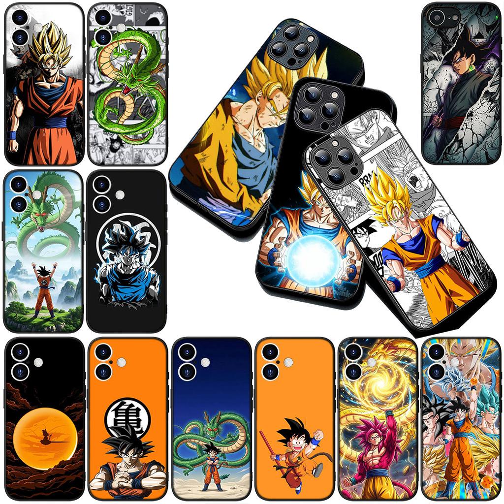 Cover for Apple iPhone 17 Pro XS Max Air 6 7 8 Plus 5 + SE 2022 SE2 16E 8+ Casing Phone Case Wallpaper Dragon Gokus Ball