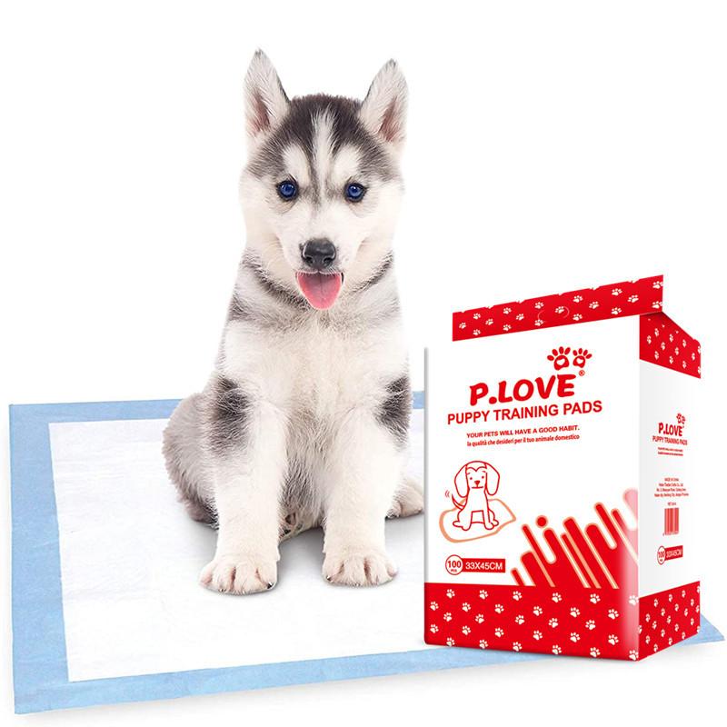 Pet Training Pads, Leakproof Thick Super Absorbent Dog Pee Pads S красный