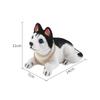 Cute Dog Decorations for Car Shaking Head Husky Bobble head Dog Car Ornaments Arrangement Separated Head & Body