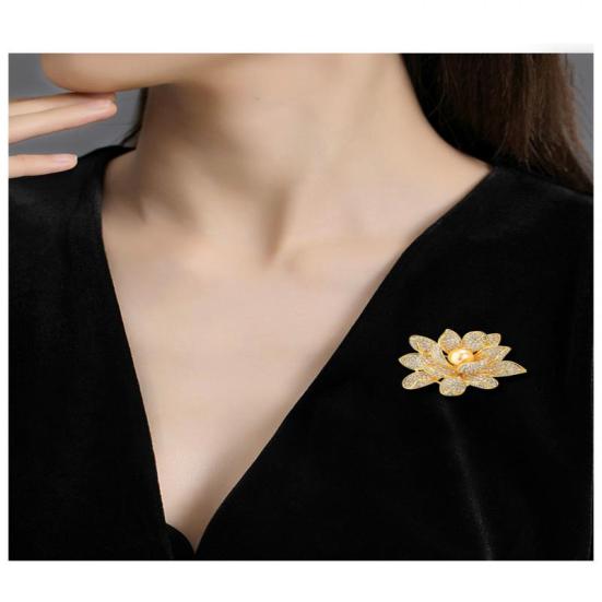 

Брошь Lotus Premium Женский Нежный Роскошный Корсаж