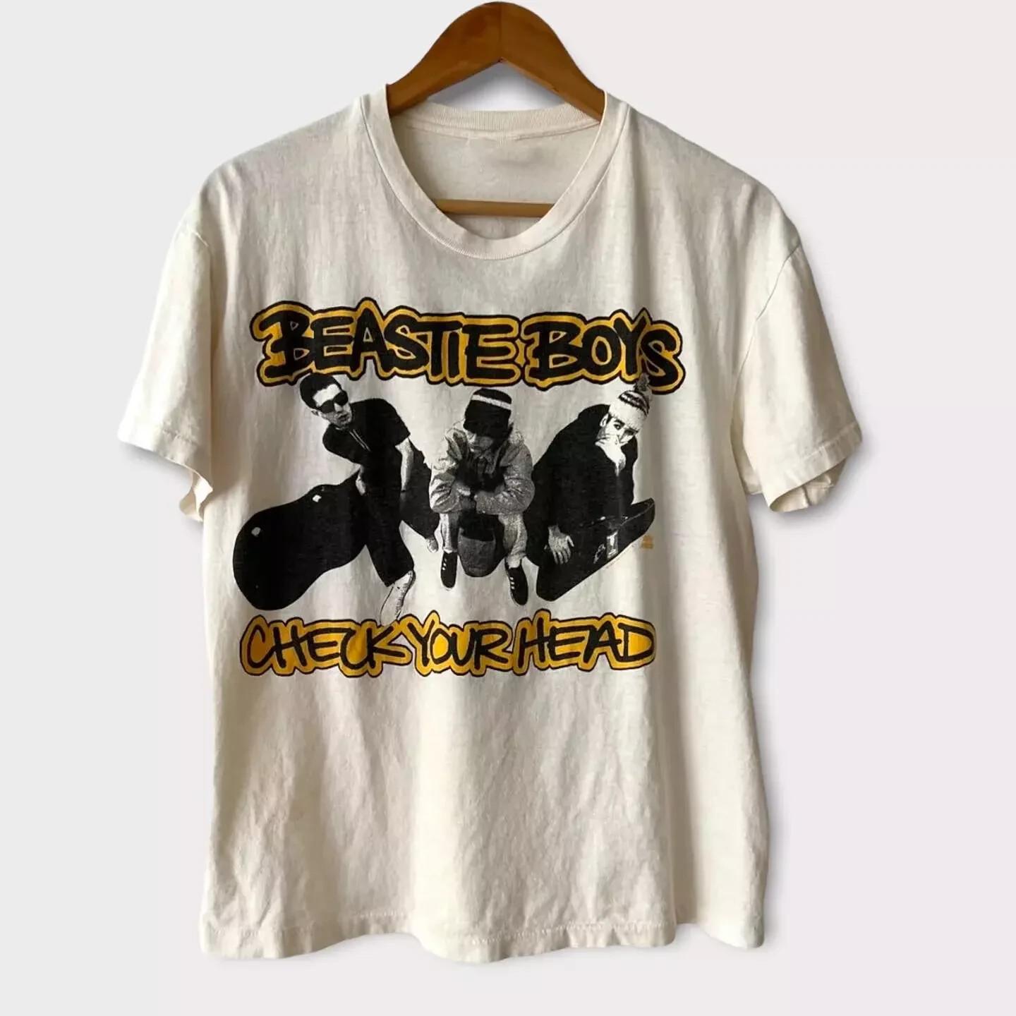 1992 Beastie Boys Check Yo Head Vintage Promo Tee Shirt XL