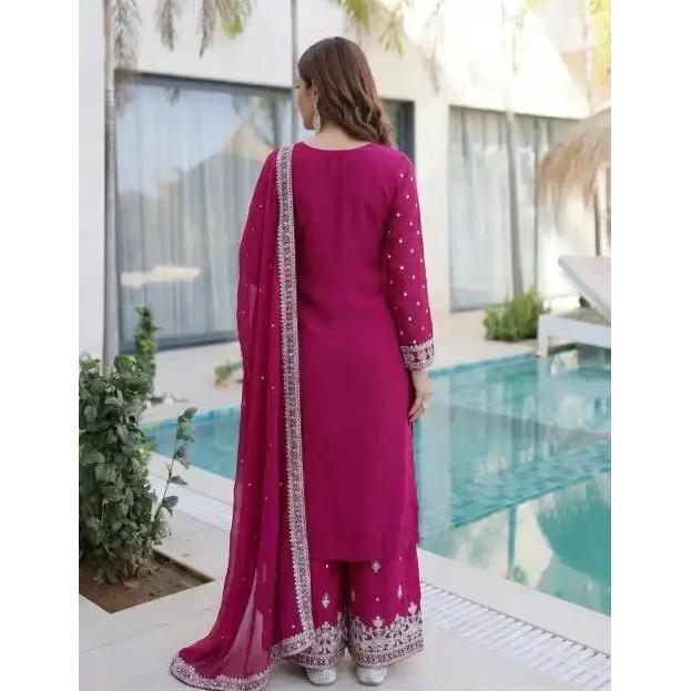 Party Look Party Wear Bollywood Sharara Suit Indian Pakistani Salwar Kameez