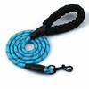 Dog leash Night reflective nylon round rope Foam dog leash Medium and large dog chain Multi-colored products