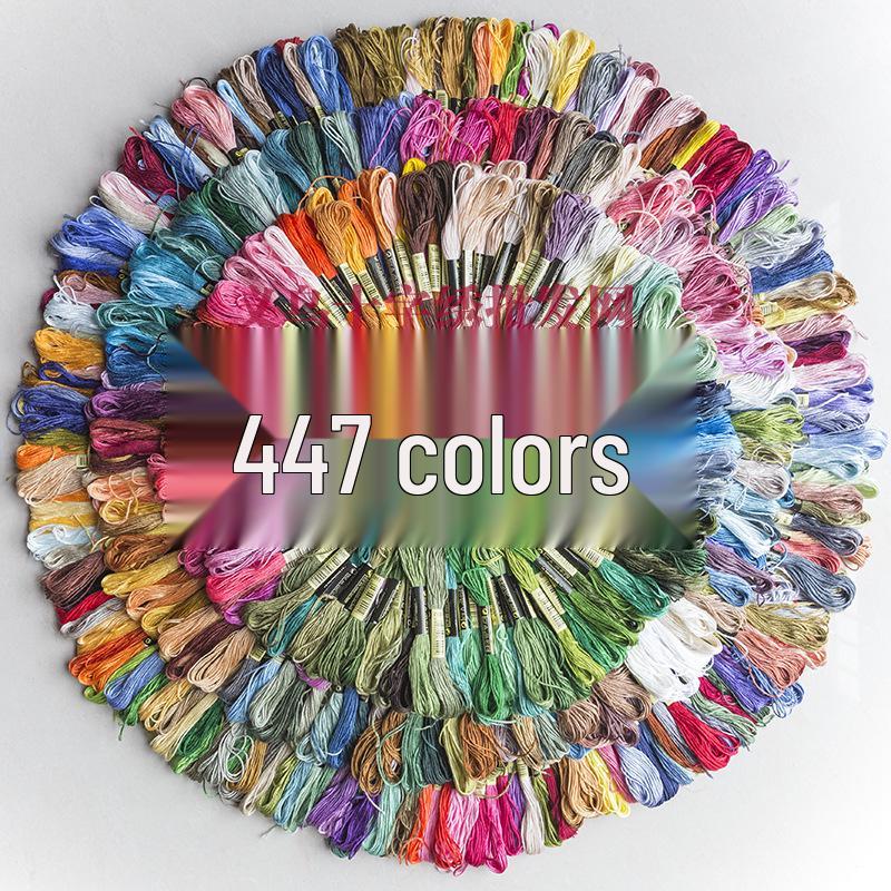 50-447 Kit Fire de Broderie Cross Stitch Poliester Bumbac