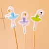 10-Pack 3D Hot Air Balloon & Rainbow Cake Toppers