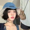 Hand Purse Hat Big Brim Fisherman Hat Drawstring Bucket Cap Panama Hat Korean Style Sun Hat