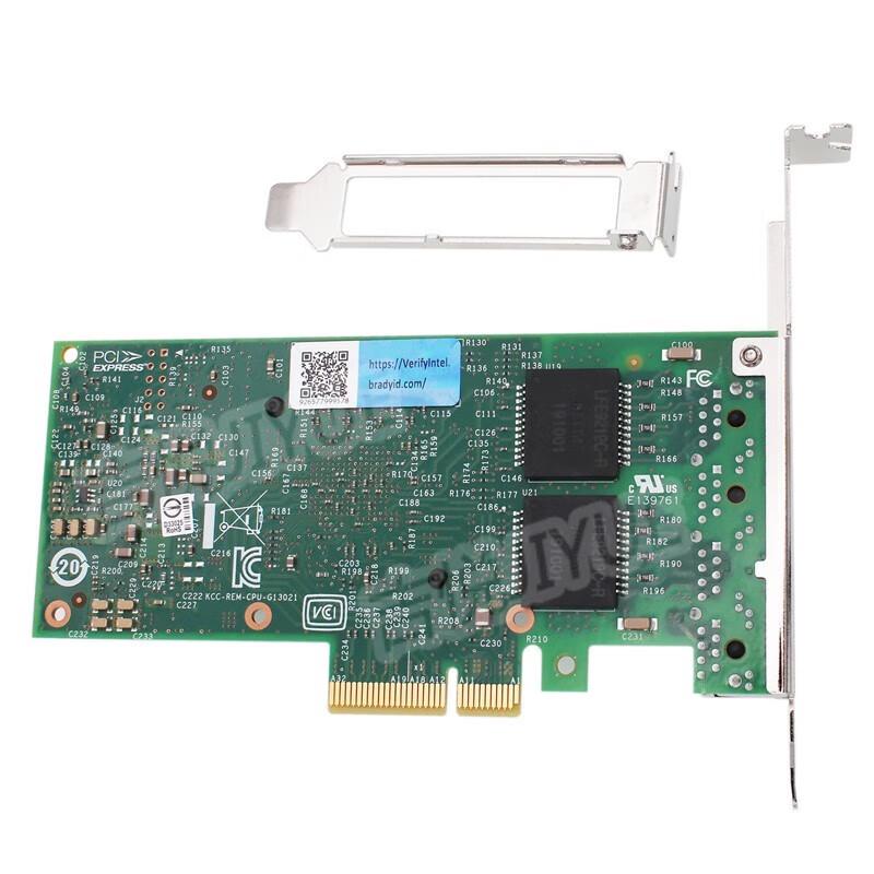 I350-T4 Quad Port Gigabit Ethernet PCI-E Network Card