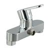 Elegant Shower Zinc Alloy Faucet Bathroom Faucet Abrasion Resistant Cartridge Compact Size Elegant Bathroom Decor