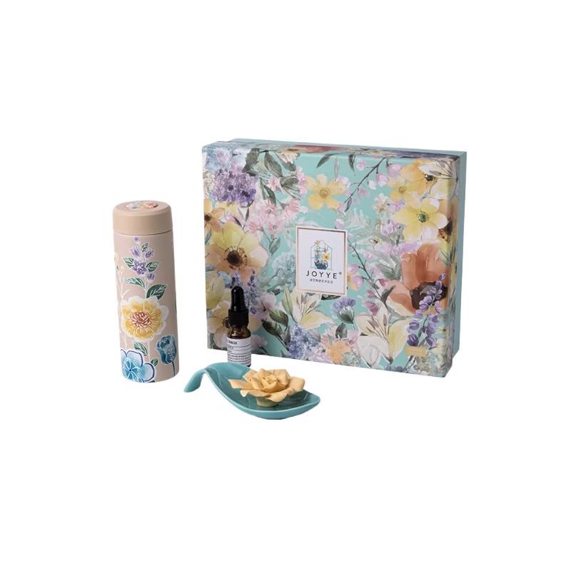 JOYYE Ceramic Lined Thermos Bottle Gift Set