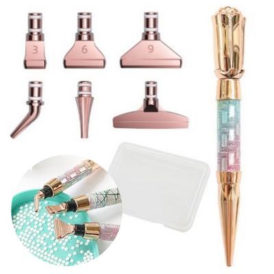 Sweety Harvey Jewelry Cross Stitch Tool Set Luxury Pen Beads Kit Cotton Candy Candy, Cotton Candy Candy-02 Korean Popular Toys
