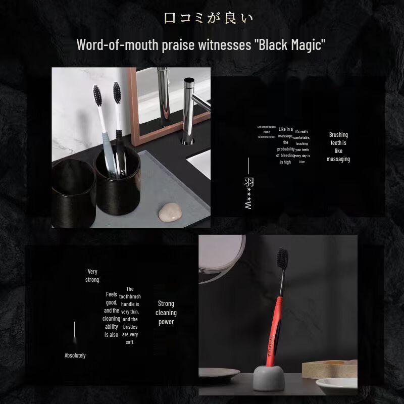 Lion King Charcoal Deep Clean Toothbrush (14-Pack)