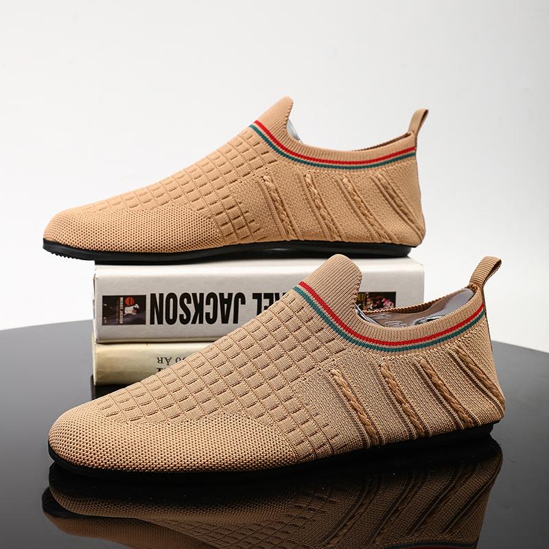 MAEDEF Men's Shoes Breathable Loafers Men Shoes Lightweight Home Bedroom Slippers for Men Comfortable Walking Shoes