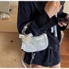 Premium Tasche Damen Sommer neue Mode Umhängetasche lässige Ein-Schulter Achselhöhle Knödeltasche