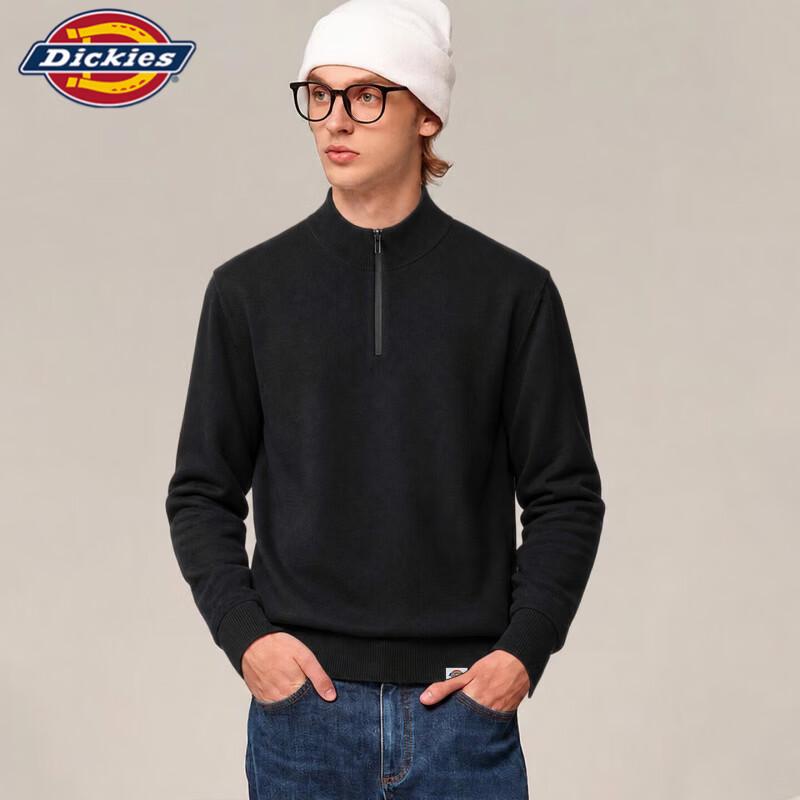 Dickies Men's Half-Zip Pullover Sweater