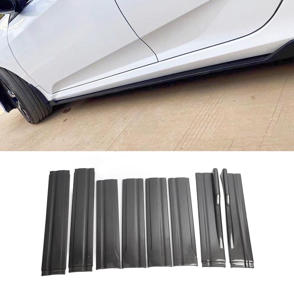 Car Side Skirts 2MCelsius78.7inch   Rear Side Skirts Winglets Diffusers For    