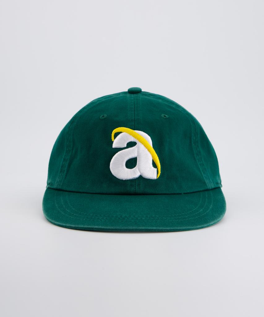 ANNOT A.Net Logo Long Bill Washed Cap Green