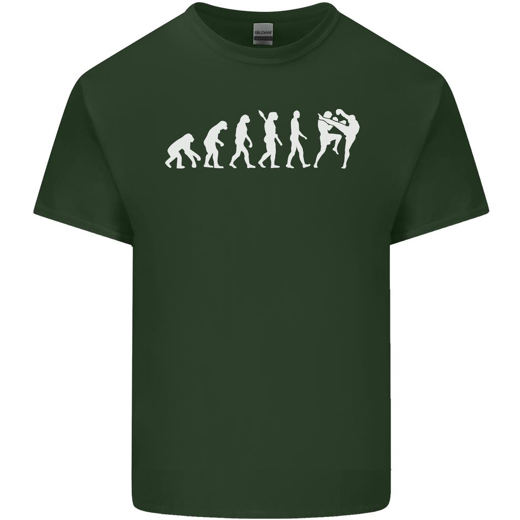 Muay Thai Evolution Contact MMA Martial Arts Unisexs Light Cotton TShirt