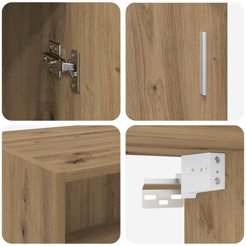 Storage Cabinet Artisan Oak 80 x 42.5 x 225 cm