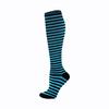 Compression Socks Small Dots Stripe Candy Color Varicose Vein Nurse Sports Running Calf Pressure Stockings Protect Feet Support