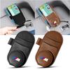 Leather M LOGO Car Glasses Clip Sun Visor Multi-function Sunglasses Clip For M Performance M3 M5 M6 F20 F10 F13 X7 X3 X4 X5 X6 3 4 5 6 7 Series
