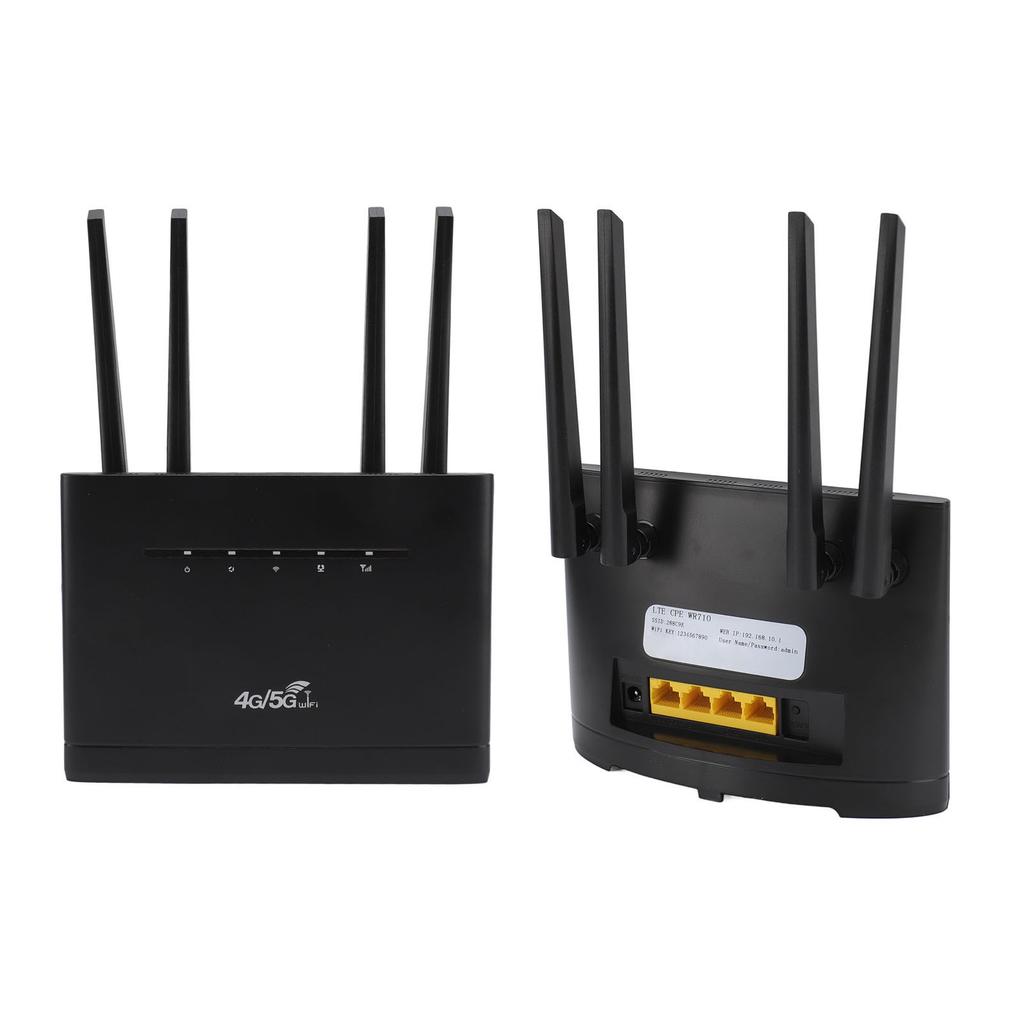 4G LTE Wireless Router 300Mbps 4 High Gain   Mobile WiFi Hotspot Router with SIM Card Slot for Asia