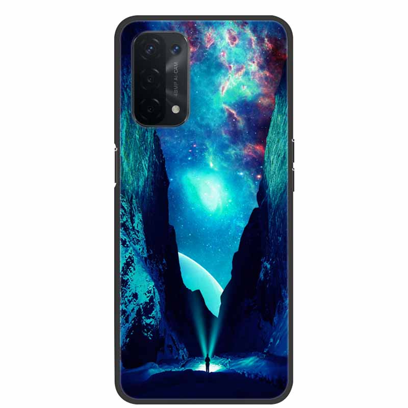 For Oppo A54 5G Case Marble Soft Silicone Back Case for Oppo A55 5G Phone Cover OppoA54 A54 A55 4G 5G 2021 Coque Funda Bag