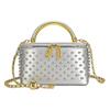 Niche pearl portable small box bag women's new versatile chain bag fashion shoulder messenger bag