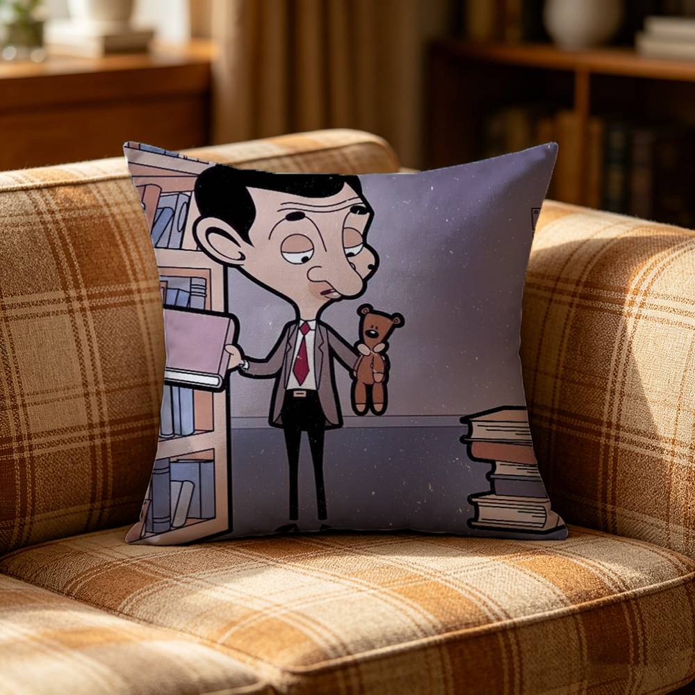 CClassic MMr BBean Pillow Case Cushion Cover Throw Pillow Case For Car Sofa