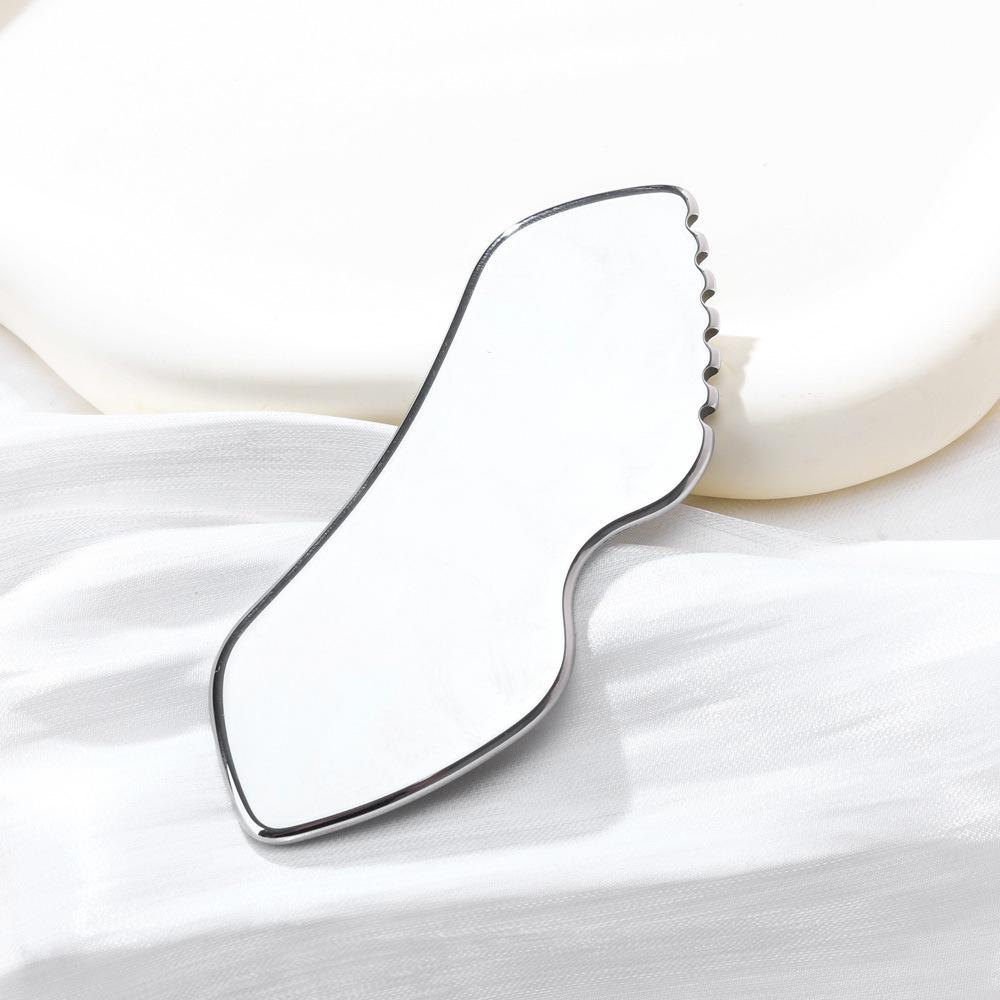 Stainless Steel Facial Beauty Massage and Eye Scraper for Full-Body Relaxation and Meridian Dredging
