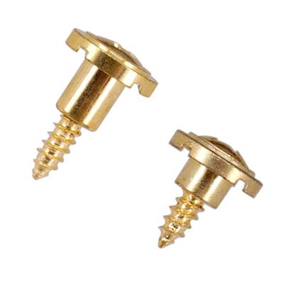 1 Paar / 2 Stück 2* Saitenniederhalter ca. 10g Metall