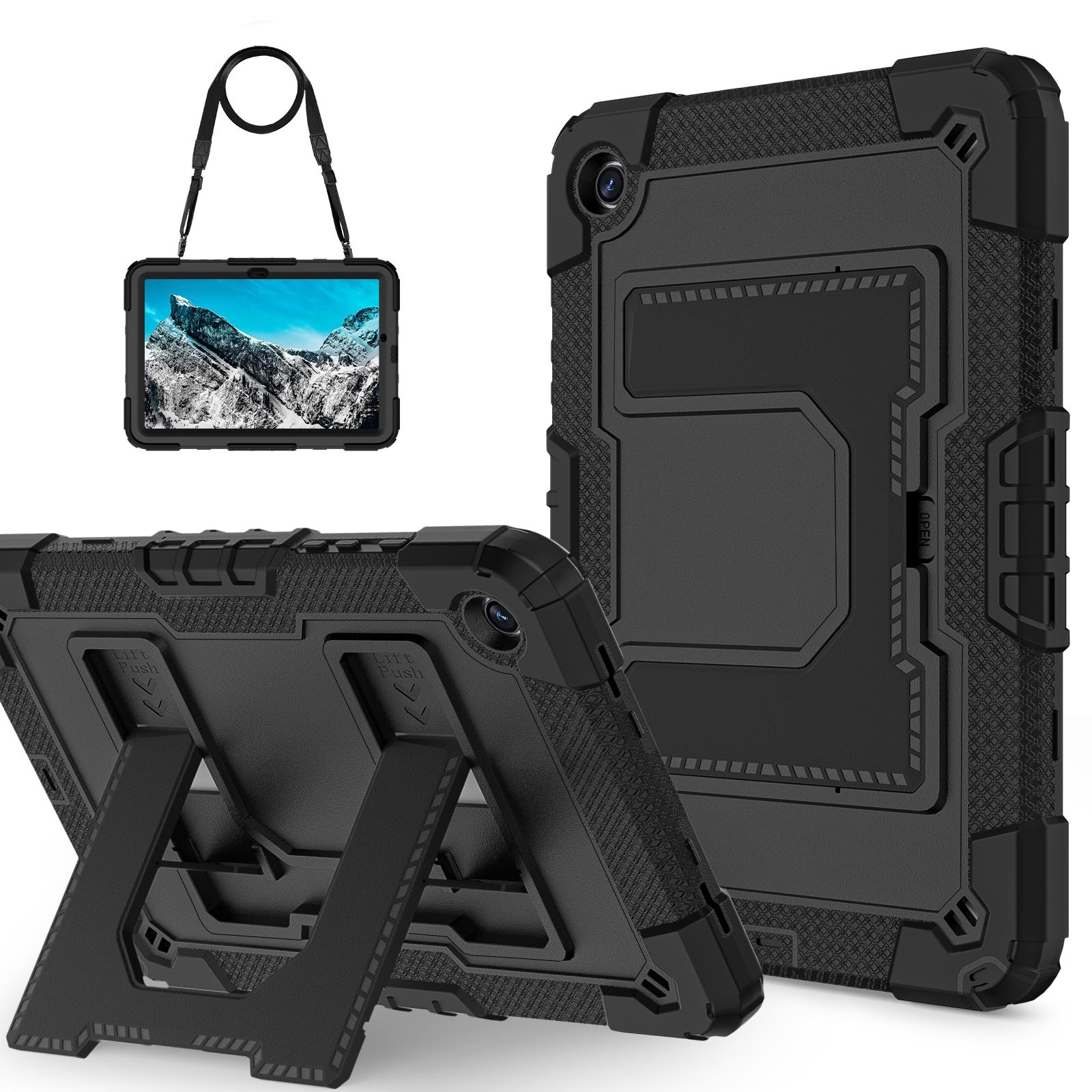 

Чехол для Samsung Galaxy Tab A11+ A11 Plus 2025 11 SM-X230 SM-X235 Сверхпрочный бронированный чехол-подставка для планшета с ремешком Tab A11 Plus 11inch