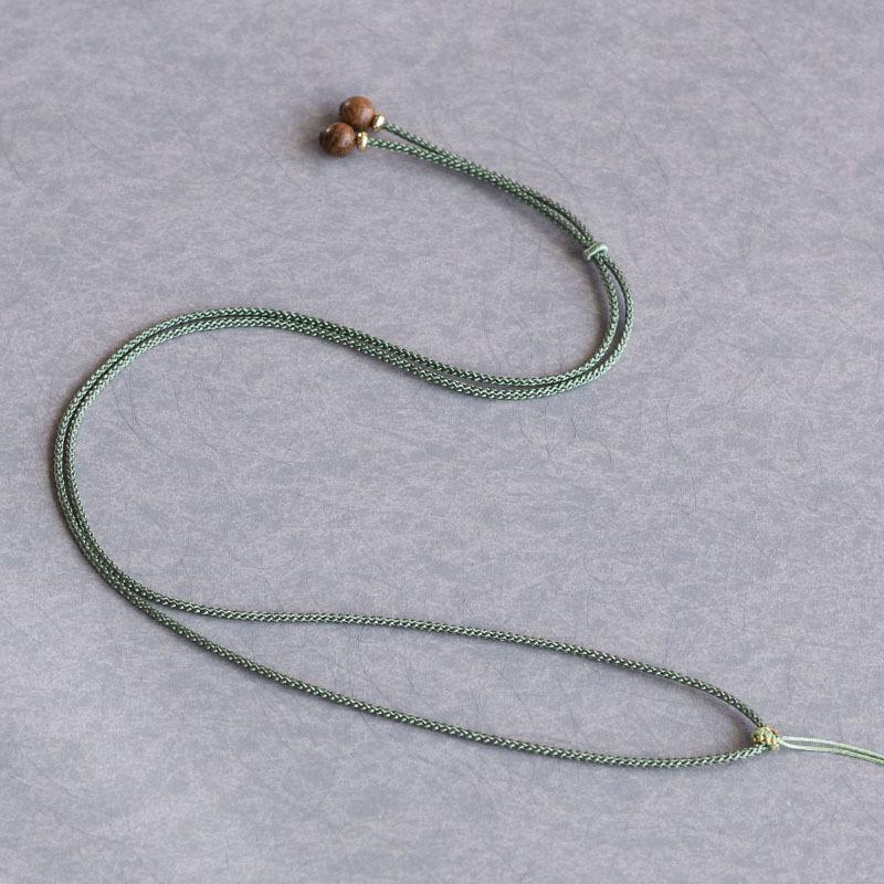 

1,5 мм Нефритовый кулон Шнурок с пряжкой безопасности с Гуаньинь Хэтяньский нефрит, Кристалл, Янтарь и Золотой шнурок для кулона