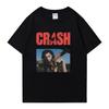 2025 Heißes Neues Charli XCX CRASH Rundhals-T-Shirt Oversized Sommer Kurzarm-T-Shirts Herren Damen 100% Baumwolle Große Größen Oberteile