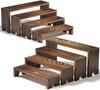 Wooden Tiered Riser Display Stands for Vendor Events Stackable Wooden Cupcake Stand Farmhouse Decor Wood Dessert Table Display