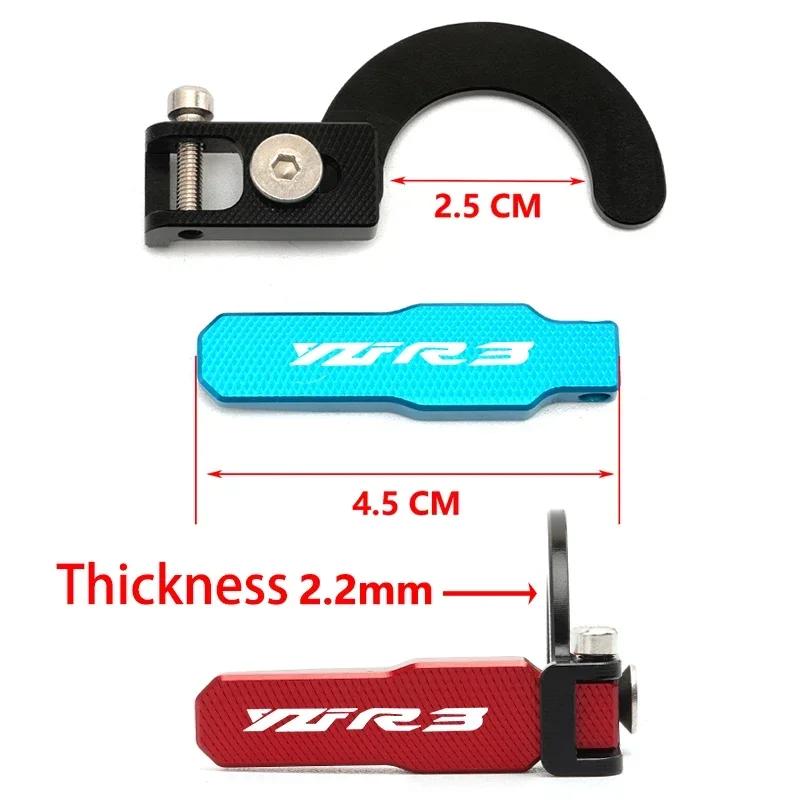 Motorcycle Switch Button Cover Horn Button Shell Extension Button Bracket For YAMAHA YZFR3 YZF-R3 YZF R3 (Not Suitable for 2025)