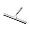 Adjaso Multipurpose Stainless Steel Squeegee for Glass Shower Doors, Car Windows, Home Mirrors, Bathroom Cleaner Wipers