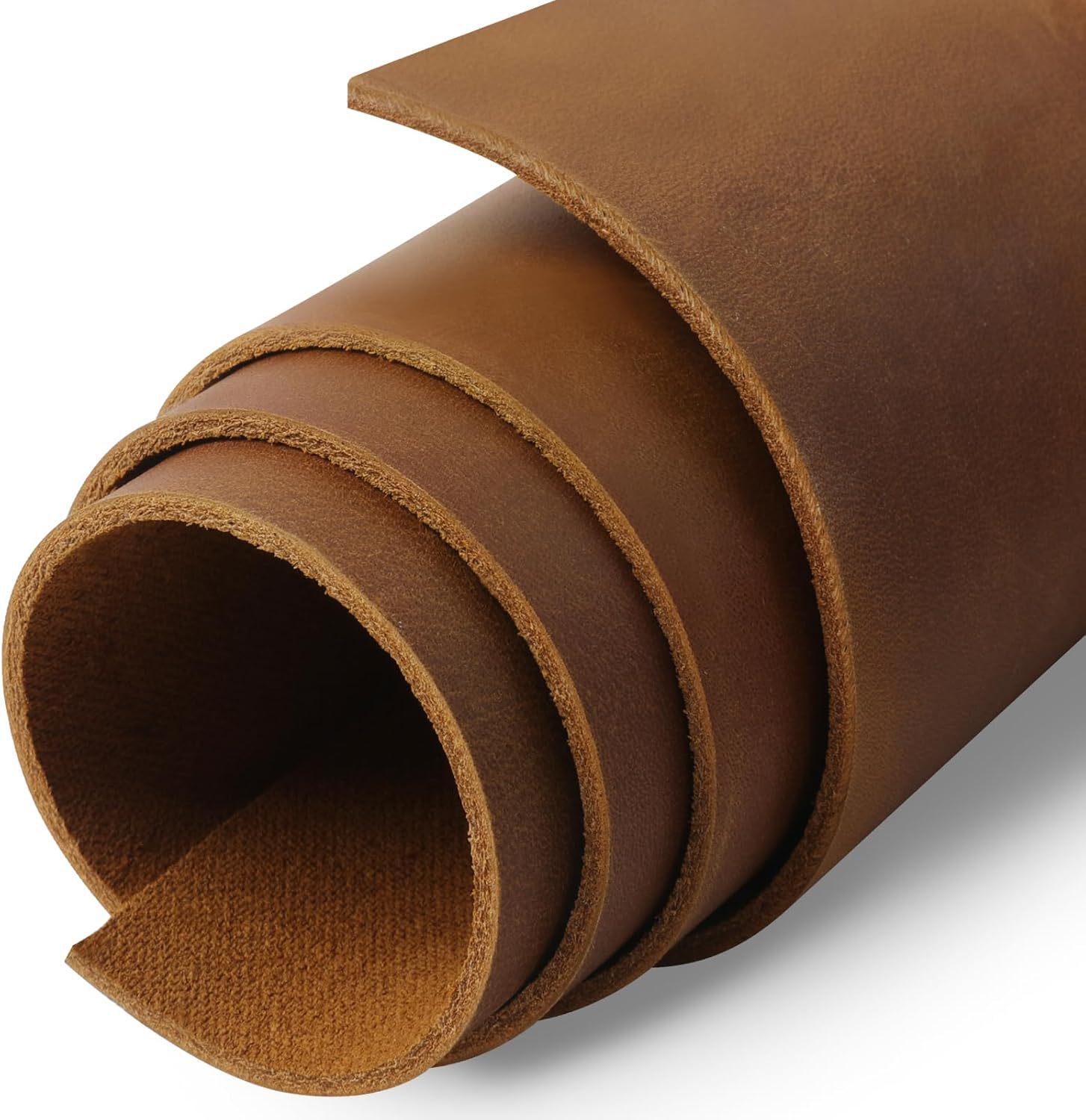 

Винтажный коврик для стола из кожи Crazy Horse ручной работы - Очень большой Crazy Horse Leather [Chestnut]