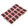 48pcs Bicycle Tire Rubber Patch Kit with Glue Bike Tire Inner Tube Puncture Repairing Patch