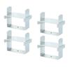 4 Pcs Leaf Spring Clamp Kit Leaf Springs up to 2.5” Wide Lock Spring Together for Vehicles Stabilizing Control
