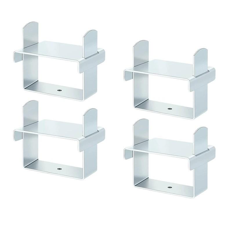 4 Pcs Leaf Spring Clamp Kit Leaf Springs up to 2.5” Wide Lock Spring Together for Vehicles Stabilizing Control