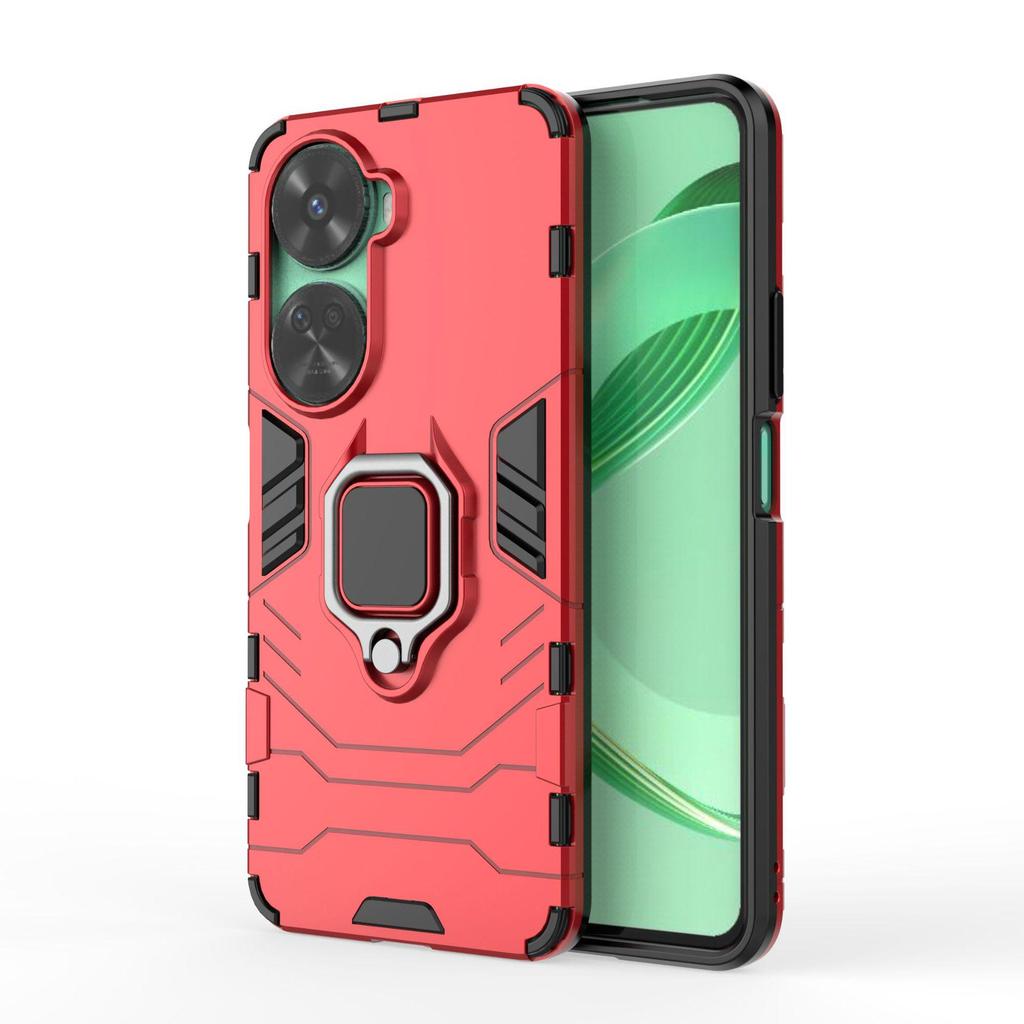 Huawei Nova12 PRO / Mate 60 PRO Black Panther Protective Stand Case - Full Coverage, Anti-fall