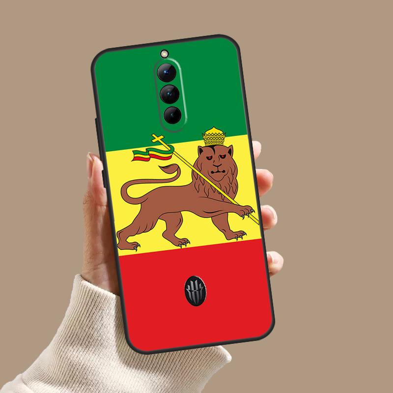 Äthiopien Flaggen Hülle Für ZTE Nubia Red Magic 10 10S 9S 8S 8 9 11 Pro Plus 6 7 6S 7S Pro 5G 6R 10 Air Cover